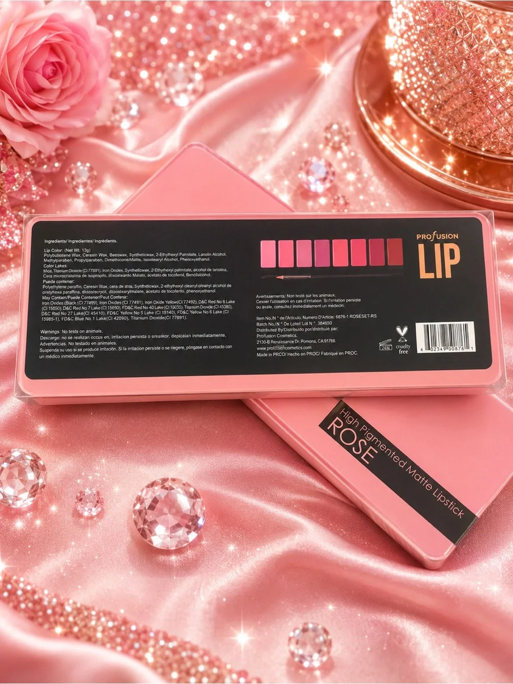 Profusion High Pigmented Matte Lipstick - Rose